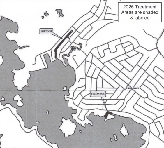 UPCOMING MILFOIL TREATMENT